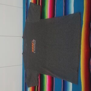Hard Charge Gray Crew Neck T-shirt Men's Medium